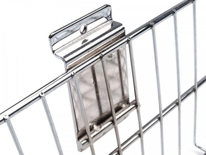 Fém kosár panelre akasztható -  40x90 cm  Fém kosár panelre akasztható -  40x90 cm