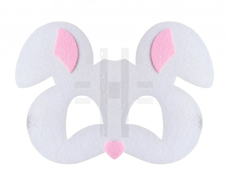 Nyuszi filc álarc Álarc, Fejdísz, Kellék Nyuszi filc álarc Álarc, Fejdísz, Kellék