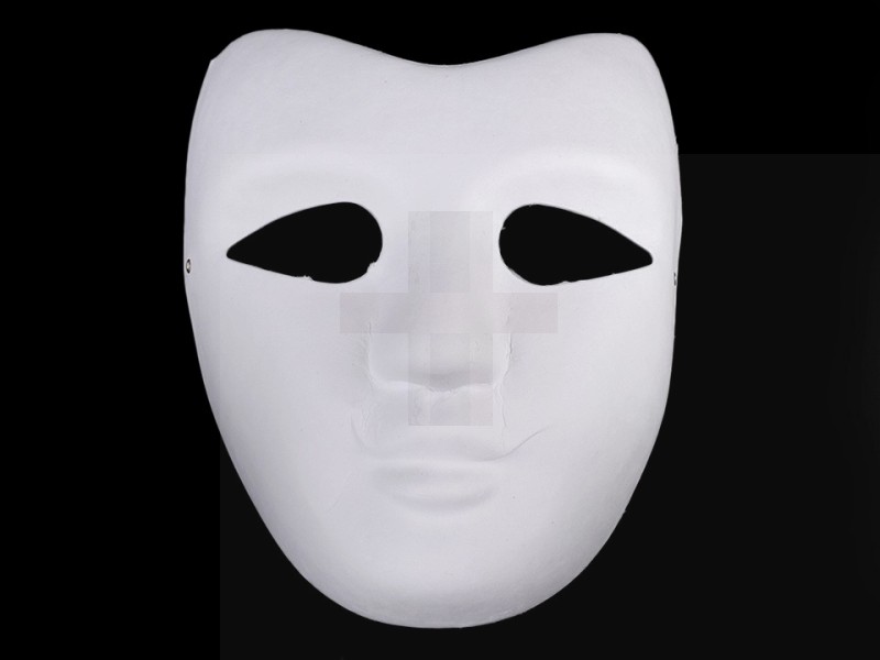 Álarc festhető Álarc, Fejdísz, Kellék