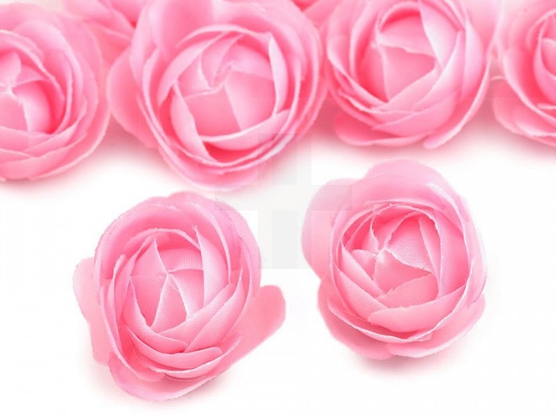   Művirág rózsa - 4 db/csomag Esküvői díszítés