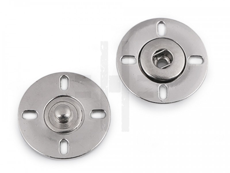 Varrható patent gomb - 2 pár/csomag Gomb, kapocs