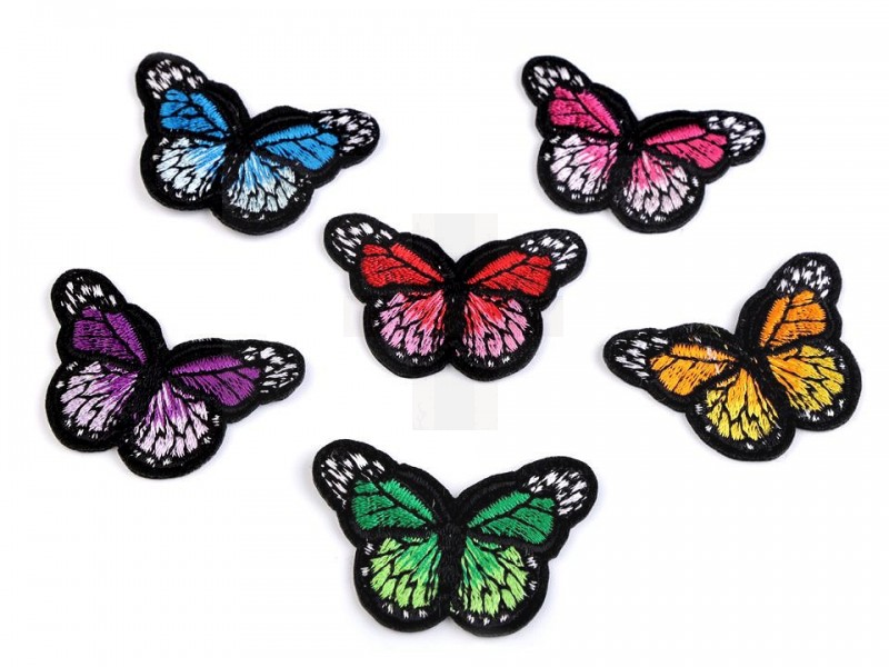 Felvasalható folt kis pillangó - 10 db/csomag Vasalható, varrható kellék Felvasalható folt kis pillangó - 10 db/csomag Vasalható, varrható kellék