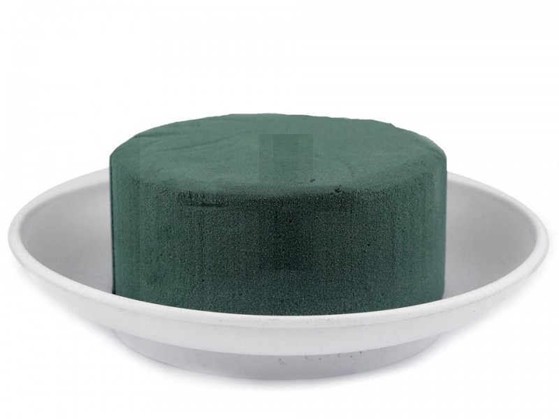 Florex Ø19 cm-es tálkával Virág, toll, növény