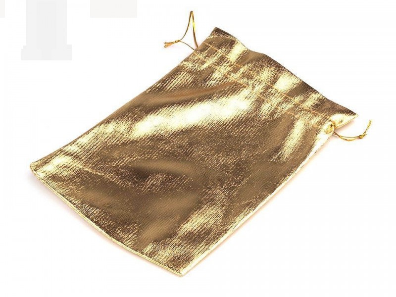 Ajándéktasak szett arany - 10 db/csomag Ajándék csomagolás