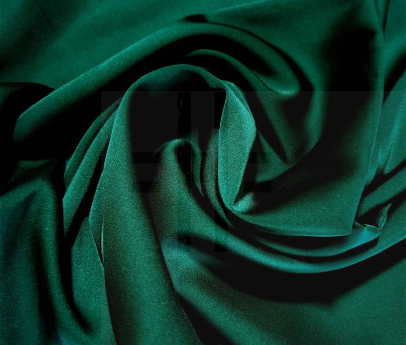 Armani strech szatén - Smaragdzöld