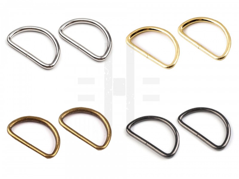 Félkarika 32 mm - 10 db/csomag Fém rövidárú