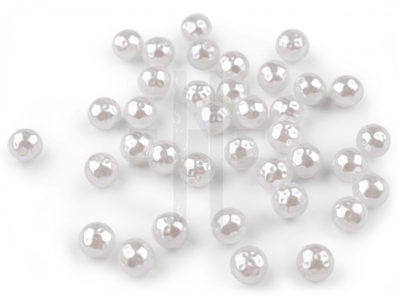 Viaszolt műanyag gyöngyök  - 10 gr./csomag Gyöngy-,gyöngyfűző