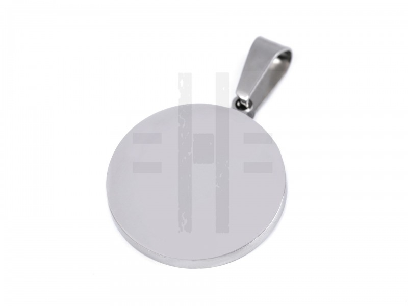 Medál orvosi acélból