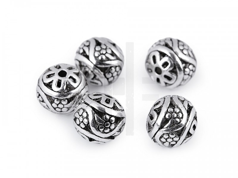 Fém medál ornament - 5 db/csomag Medál-, bross