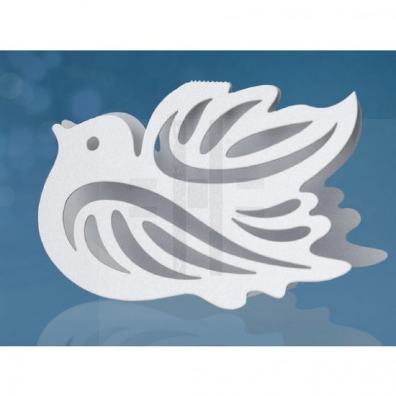    Ültető kártya galamb formában - 10 db/csomag Esküvői díszítés