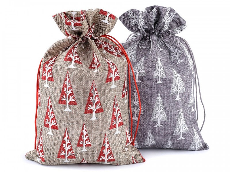 Ajándék / mikulás zsák - 20x30 cm Doboz,zsákocska