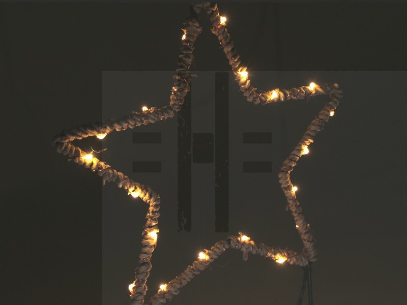 Dekorációs karácsonyi LED lámpa csillag Gyertya,illatosító,lámpa