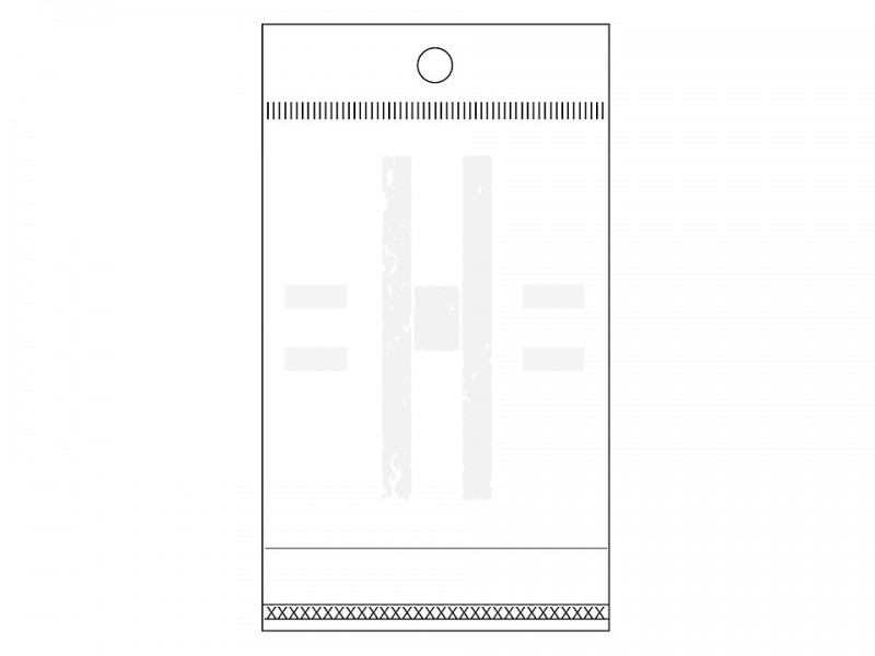 PP ragasztócsíkos celofán tasak 6x10,5 cm - 100 db Ajándék csomagolás