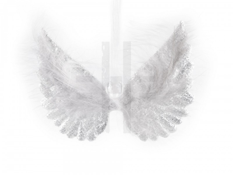      Dekorációs angyal szárny kicsi - 3 db/csomag Karácsonyfa díszités