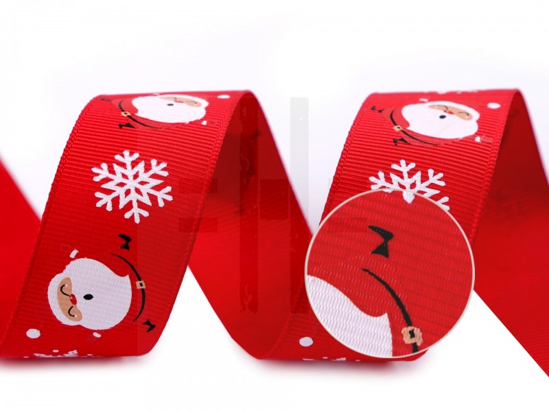 Karácsonyi ripsz szalag - 90 méter Ajándék csomagolás