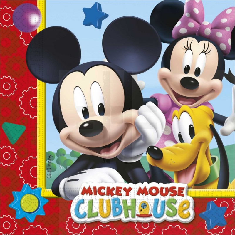 Mickey Mouse Szalvéta - 20 db/csomag Konyhai dekor,felszerelés