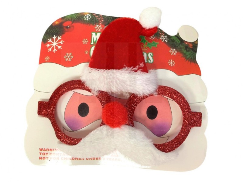 MIKULÁS SAPKÁS SZEMÜVEG Mikulás