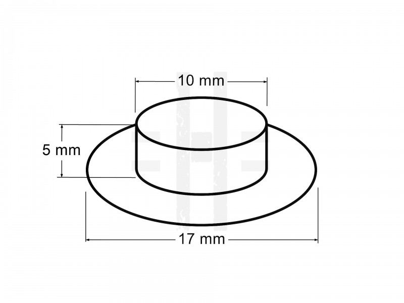      Ringli alátéttel - 10 szett/csomag Fém rövidárú