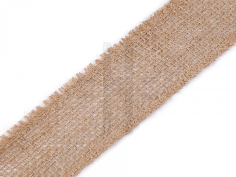 Juta zsákvászon szalag 4 cm - 3 méter Csipke,szegő,paszomány