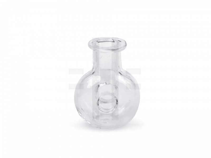 Parafa nélküli üvegpalack 20x28 mm - 10 db/csomag Fa,üveg dísz-, kellék