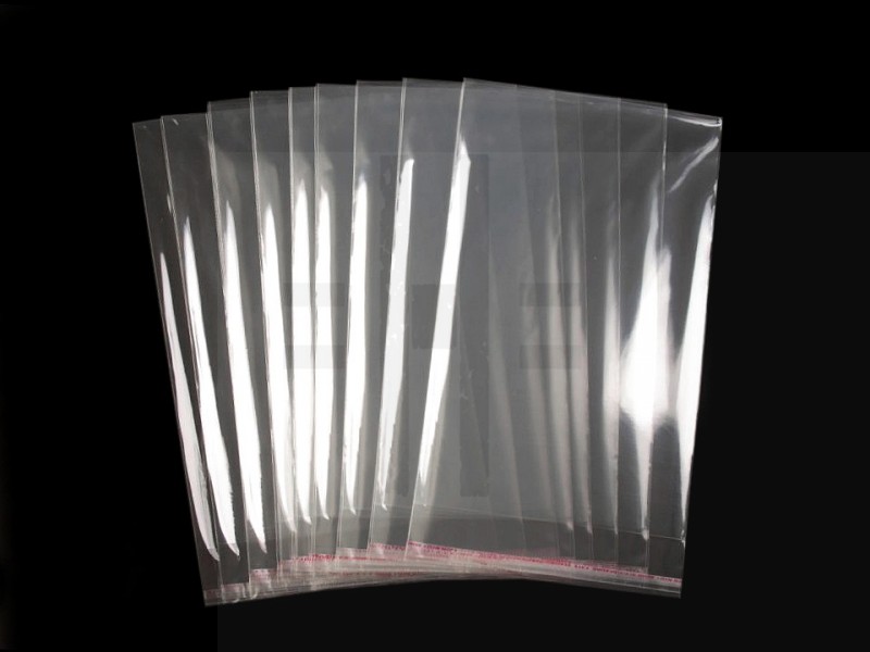 PP ragasztócsíkos celofán tasak 17x28 cm - 100 db Papir,celofán,fólia PP ragasztócsíkos celofán tasak 17x28 cm - 100 db Papir,celofán,fólia