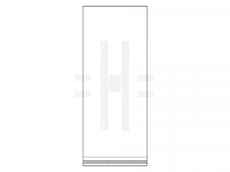 PP ragasztócsíkos celofán tasak 20x50 cm - 100 db Ajándék csomagolás