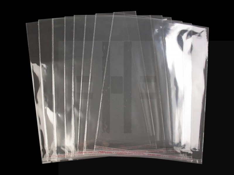 PP ragasztócsíkos celofán tasak 30x38 cm - 100 db Papir,celofán,fólia PP ragasztócsíkos celofán tasak 30x38 cm - 100 db Papir,celofán,fólia