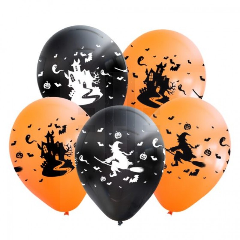 Halloween lufi 30 cm - 10 db/csomag Party díszités-, eszközök