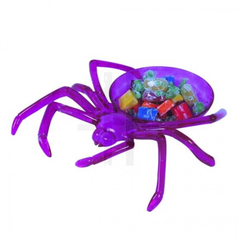 PÓK FORMÁJÚ CUKORKÁS TÁL Halloween