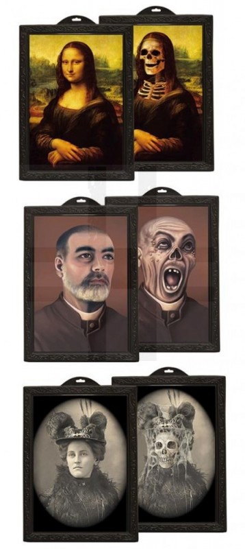 ÁTVÁLTOZÓS HOLOGRAMOS FALIKÉP Halloween ÁTVÁLTOZÓS HOLOGRAMOS FALIKÉP Halloween