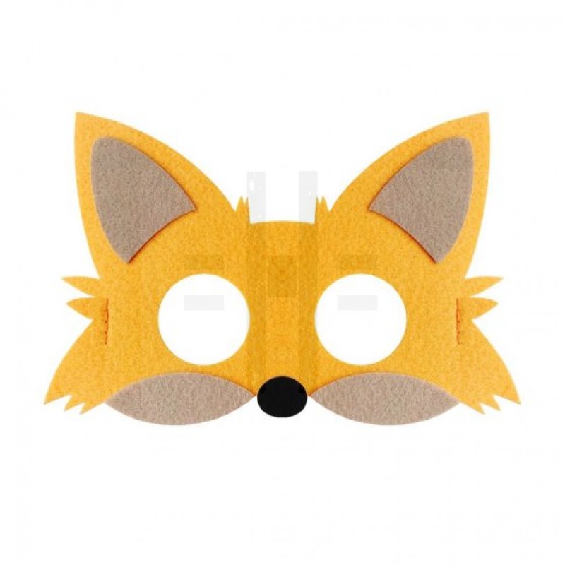 Állatos filc álarc Álarc, Fejdísz, Kellék