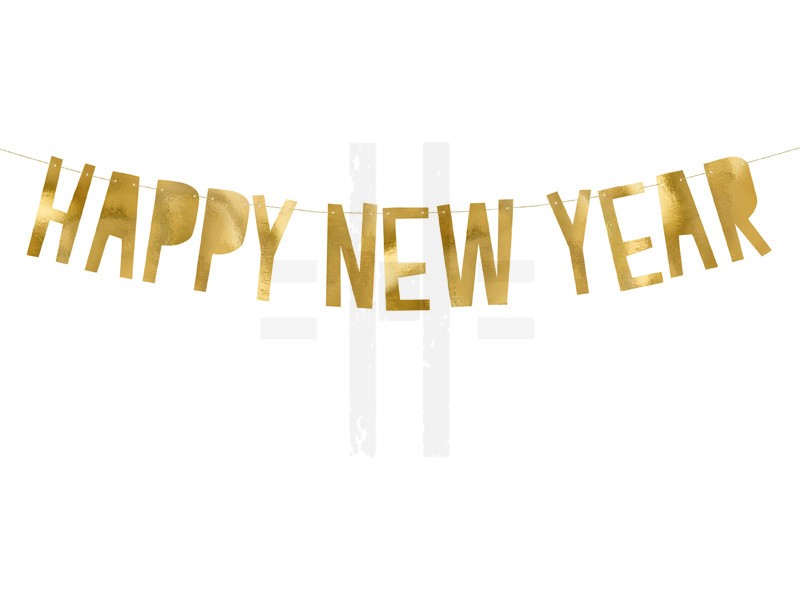 HAPPY NEW YEAR FELIRAT - 90 cm Szilveszter HAPPY NEW YEAR FELIRAT - 90 cm Szilveszter
