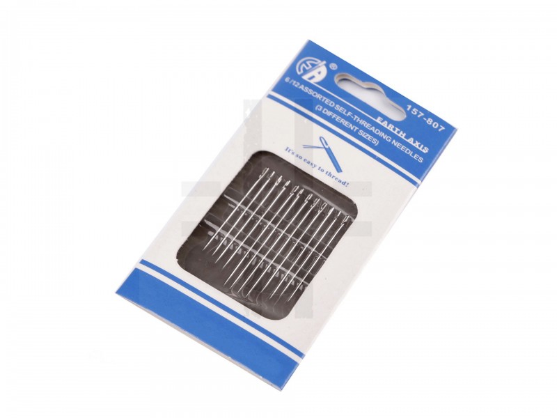 Kézi varrótű gyengénlátóknak  - önbefűző tű készlet Varrógéptű-, tű, varrókészlet