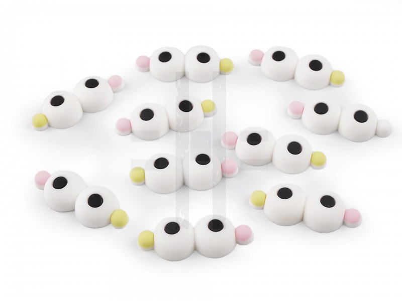 Szilikon szemek 3D ragasztásra - 5 pár/csomag Szilikon szemek 3D ragasztásra - 5 pár/csomag
