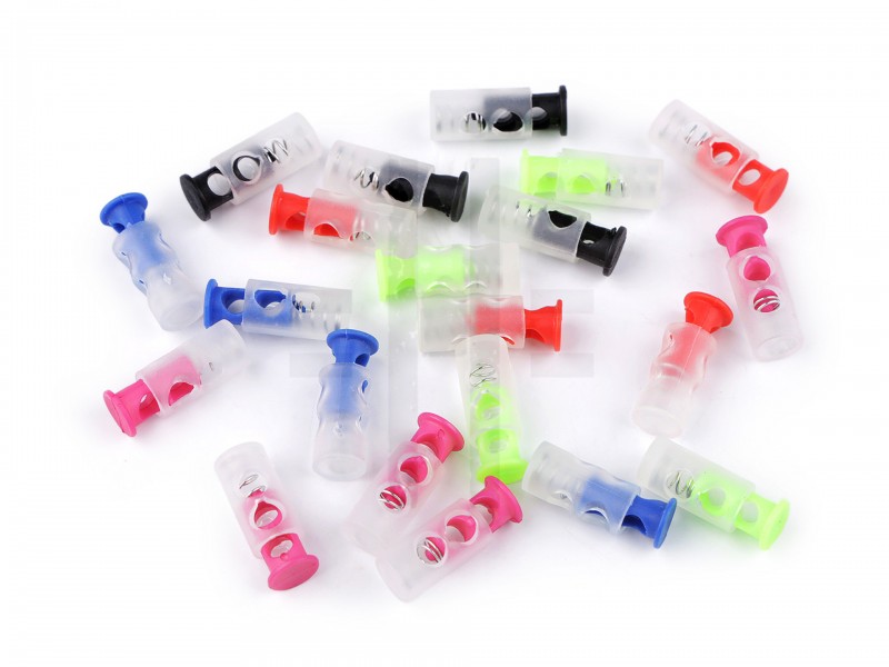 Rugós zsinórvég 9x24 mm  - 10 db/csomag Műanyag rövidáru