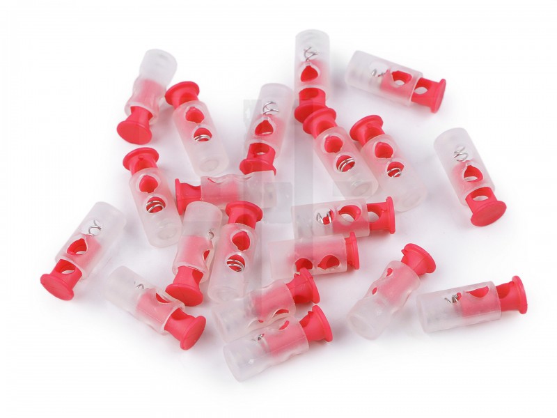 Rugós zsinórvég 9x24 mm  - 10 db/csomag Műanyag rövidáru