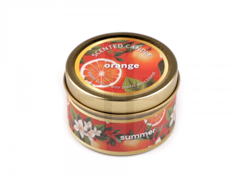             Illatgyertya  fém tokban - 60 g