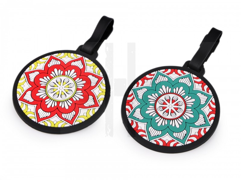   Mandala névjegy címke tartó Táska,pénztárca kellék