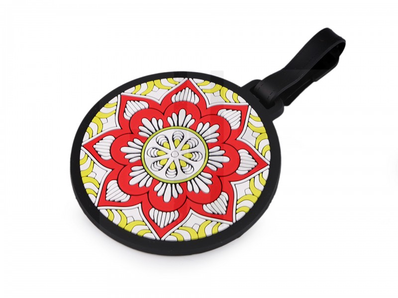   Mandala névjegy címke tartó Táska,pénztárca kellék