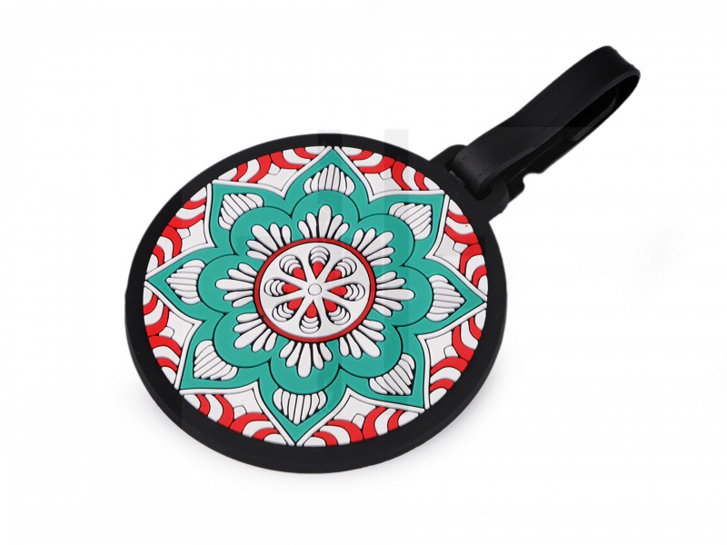   Mandala névjegy címke tartó Táska,pénztárca kellék