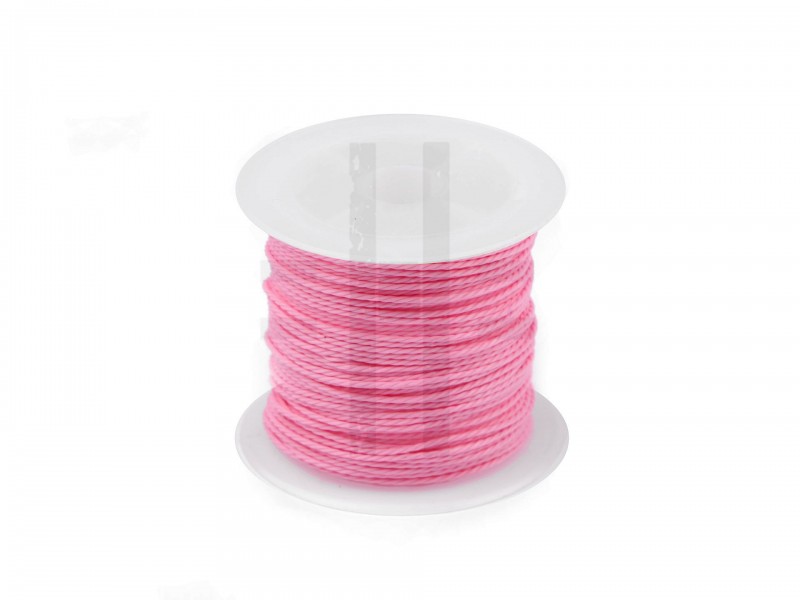 PES madzag fonott Ø1 mm viaszos - 9 méter Zsinór, fűző PES madzag fonott Ø1 mm viaszos - 9 méter Zsinór, fűző