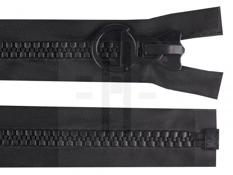 Öntött műanyag cipzár vastag nyitható Öntött műanyag cipzár vastag nyitható