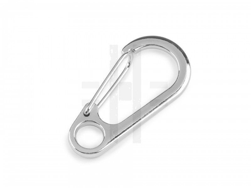 Fém karabiner befűző - 8 mm Fém karabiner befűző - 8 mm