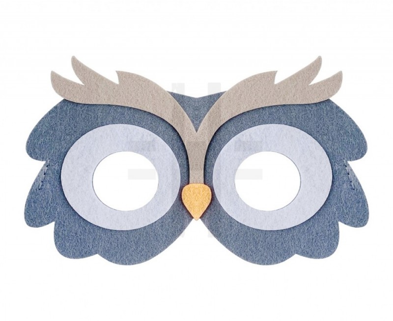 Bagoly filc álarc Álarc, Fejdísz, Kellék