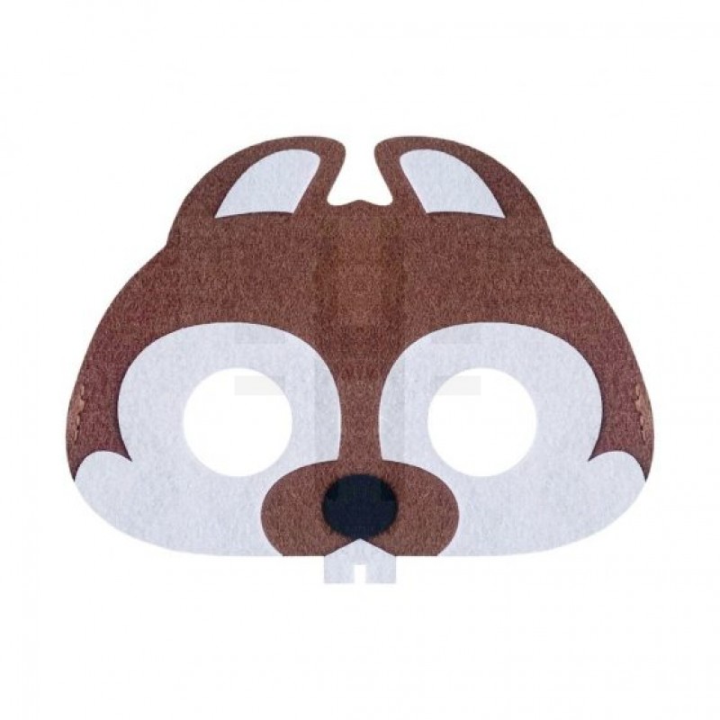 Mókus filc álarc Álarc, Fejdísz, Kellék