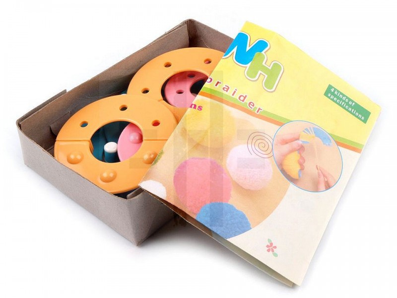 Pom pom készítő készlet Kellék, szerszám