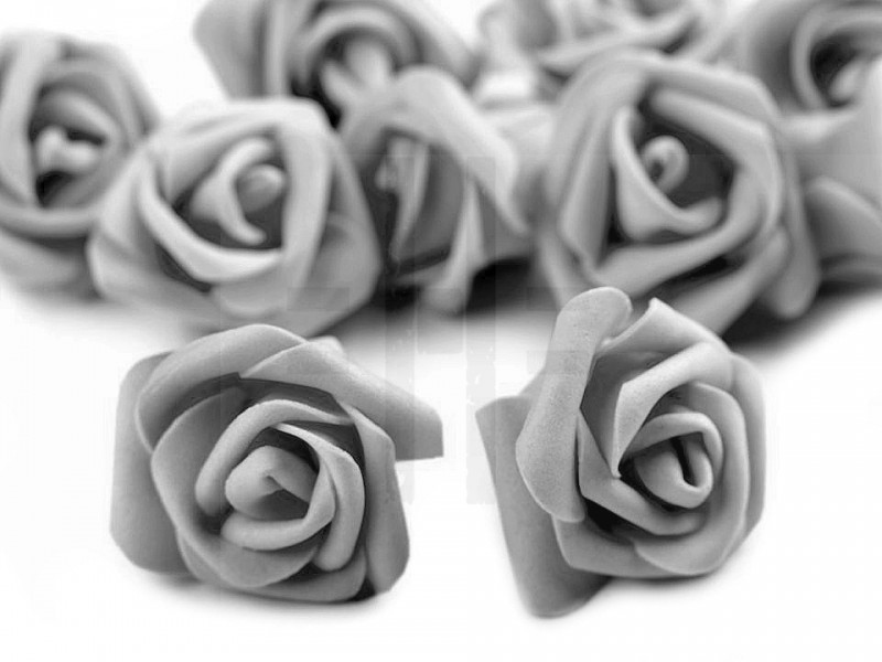 Habszivacs dekorációs rózsa - 10 db/csomag Virág, toll, növény