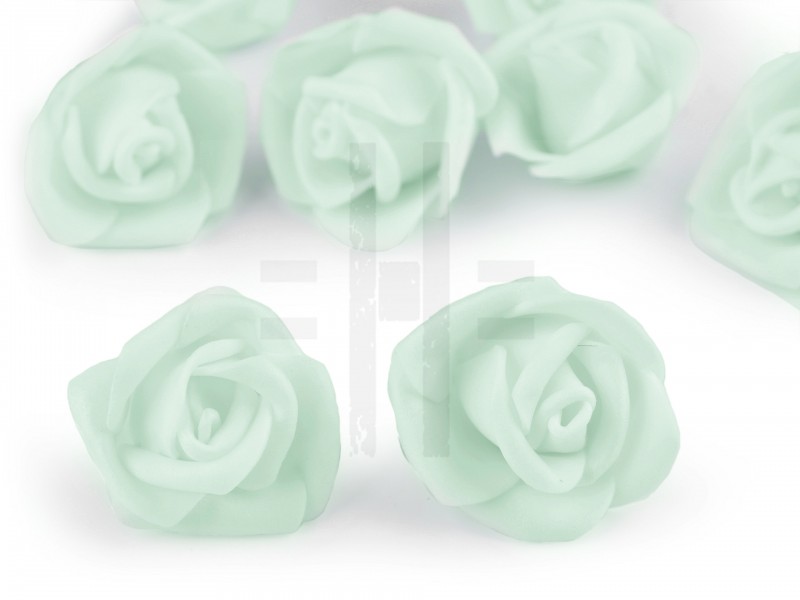 Habszivacs dekorációs rózsa - 10 db/csomag Virág, toll, növény