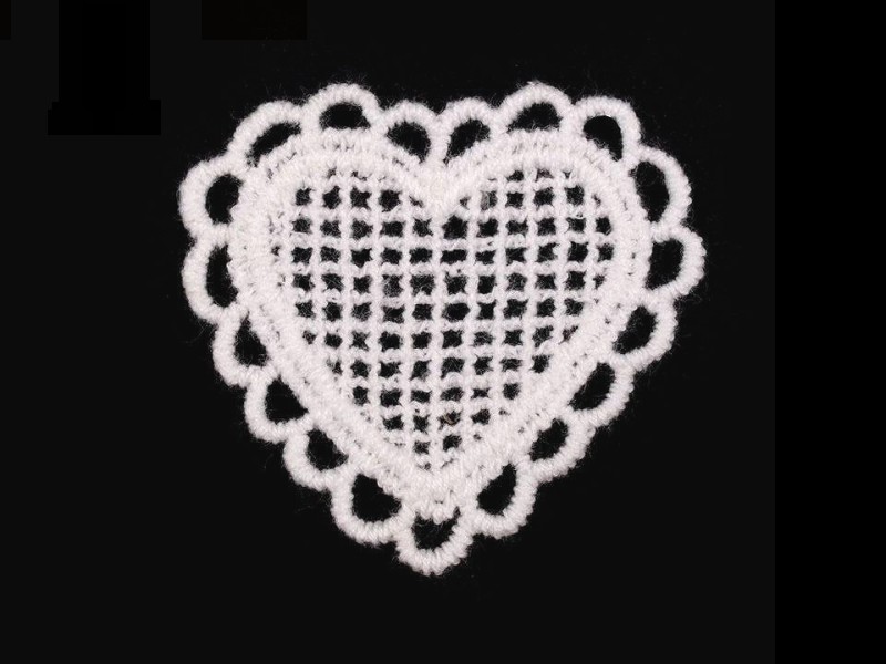 Textil aplikáció - 2 db/csomag Vasalható, varrható kellék