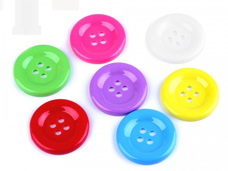 Nagy gomb - 7 db vegyes Gomb, kapocs